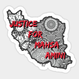 Justice For Mahsa Sticker